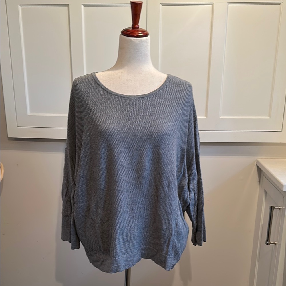 J. JILL COTTON CASHMERE PULLOVER